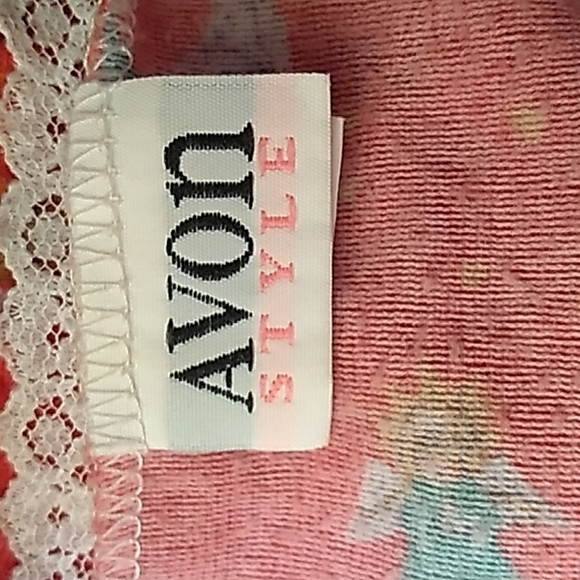 Vintage Avon womans M/L Christmas nightgown - Picture 4 of 5